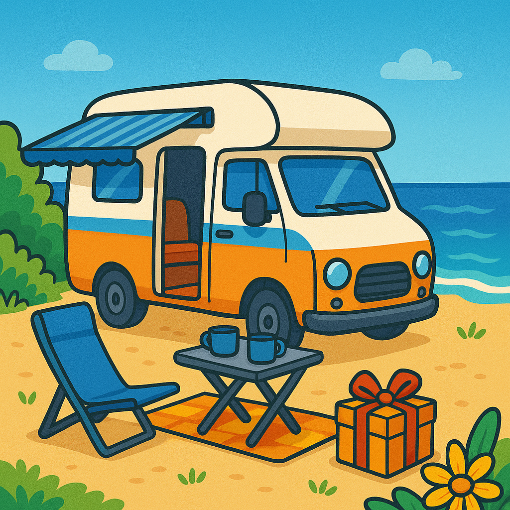 <p>Cosa regalare a un appassionato di camper?</p>
