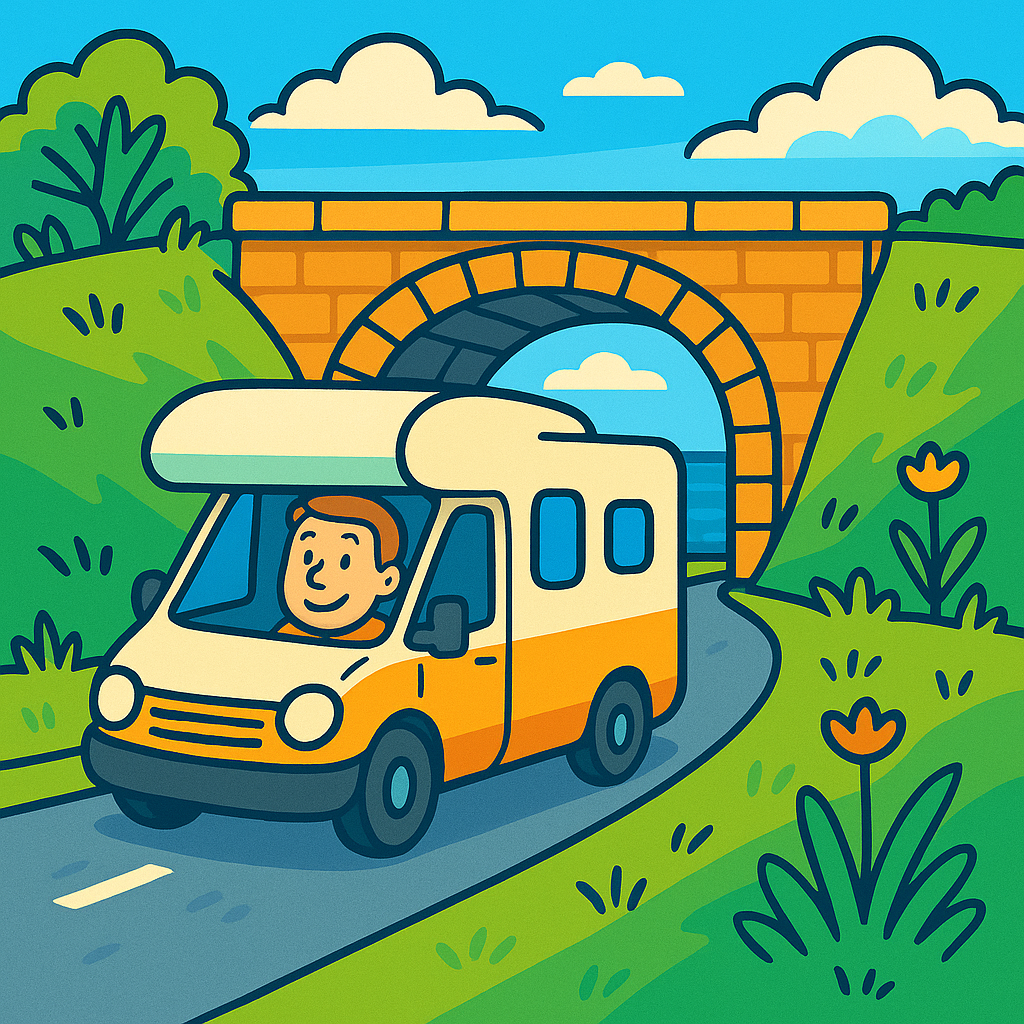 <p>Altezza camper e sottopassi: come viaggiare sereni senza rischiare incastri epici.</p>
