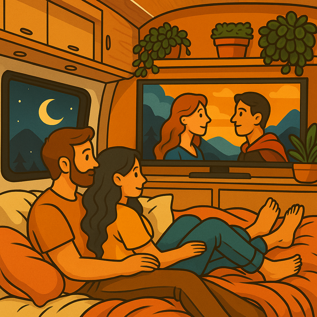 <p>Relax in camper: installare la TV con antenna in modo semplice e veloce</p>
