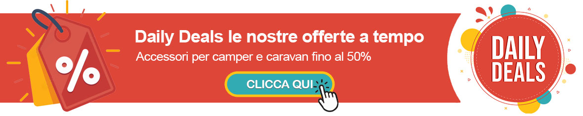 Accessori camper in offerta