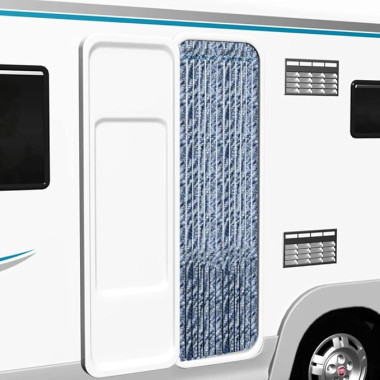 Tenda In Ciniglia CM.185X56 Mix Blu 