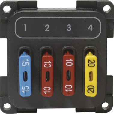 Modulo Porta Fusibili 4 Fusibili 