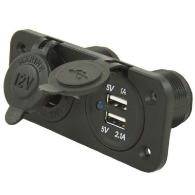 Presa 12 V + USB 