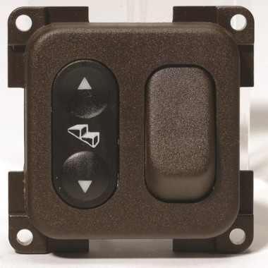 Pulsante Gradino + Deviatore Luce 12/24V  