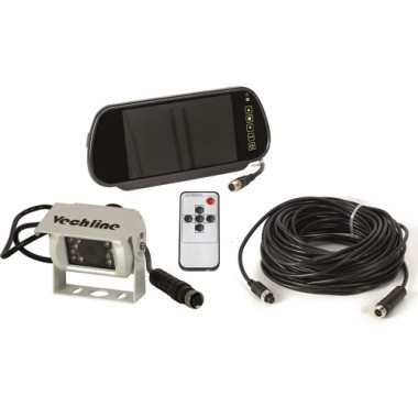 Kit Per Retrocamera Con Monitor Specchietto Vechline 