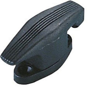 Fermaporta in Plastica Nera Zadi  