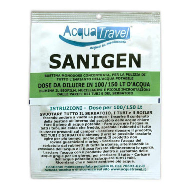 Sanigen Sanificante/Igienizzante Aquatravel 