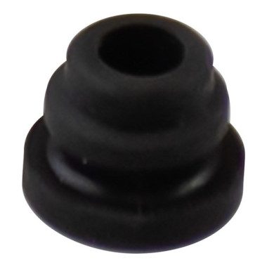 Boccola Singola Nera in Gomma Piani Cottura Dometic 