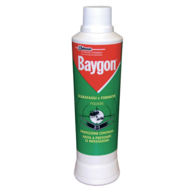 Baygon Insetticida Scarafaggi e Formiche Polvere 2 In 1 