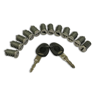 Kit 12 Cilindri/1 Coppia Chiavi New System da F8001 a F8050 Fap 