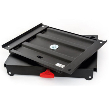 Piastra Girevole Ducato 244 Spessore 41mm, Nero Verniciato  