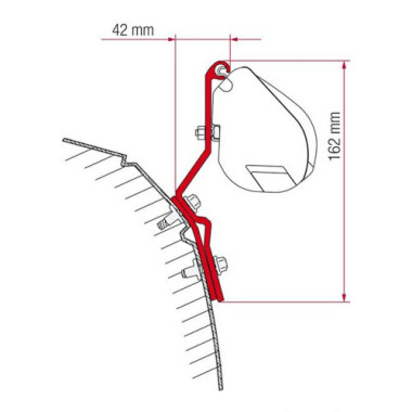 Kit F35 Pro VW T4 Lift Roof dal 1991 al 2003 