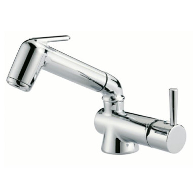 Miscelatore Monocomando Cromato/Doccia Estraibile Diametro 38mm 