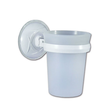 Porta spazzolino a ventosa 