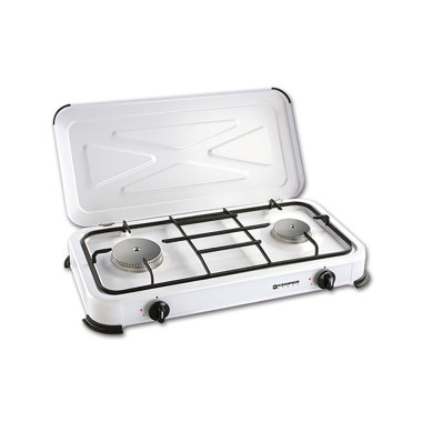 Fornello smaltato GPL a 2 fuochi 