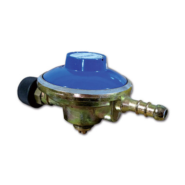 Regolatore GPL con rubinetto 30 mbar taratura fissa 