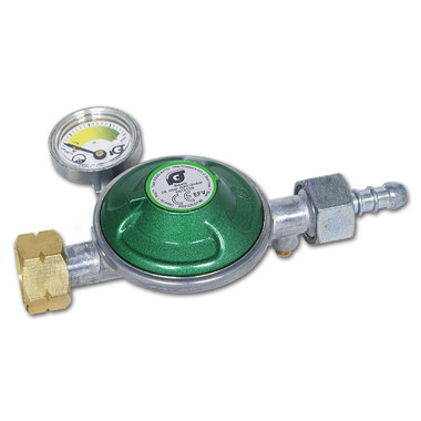 Regolatore IT con portagomma, manometro e sicura 