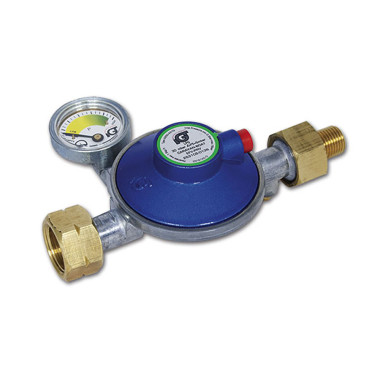 Regolatore IT - 1/4" con manometro e sicure 