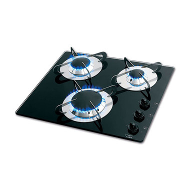 Piano cottura Crystal 3 fuochi 