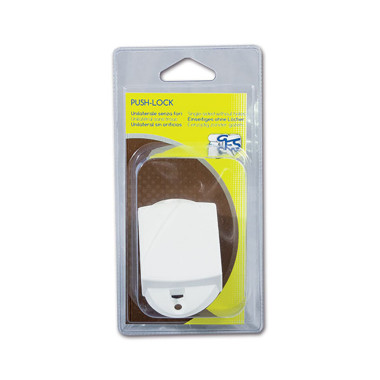 Push-Lock unilaterale bianco - blister 