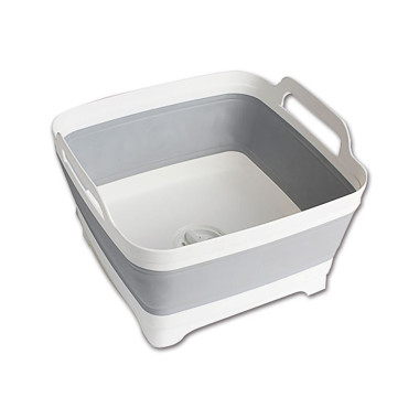 Secchio portastoviglie collassabile  con tappo 