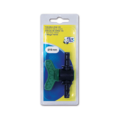 Valvola a 2 vie • Ø 10 mm • blister 