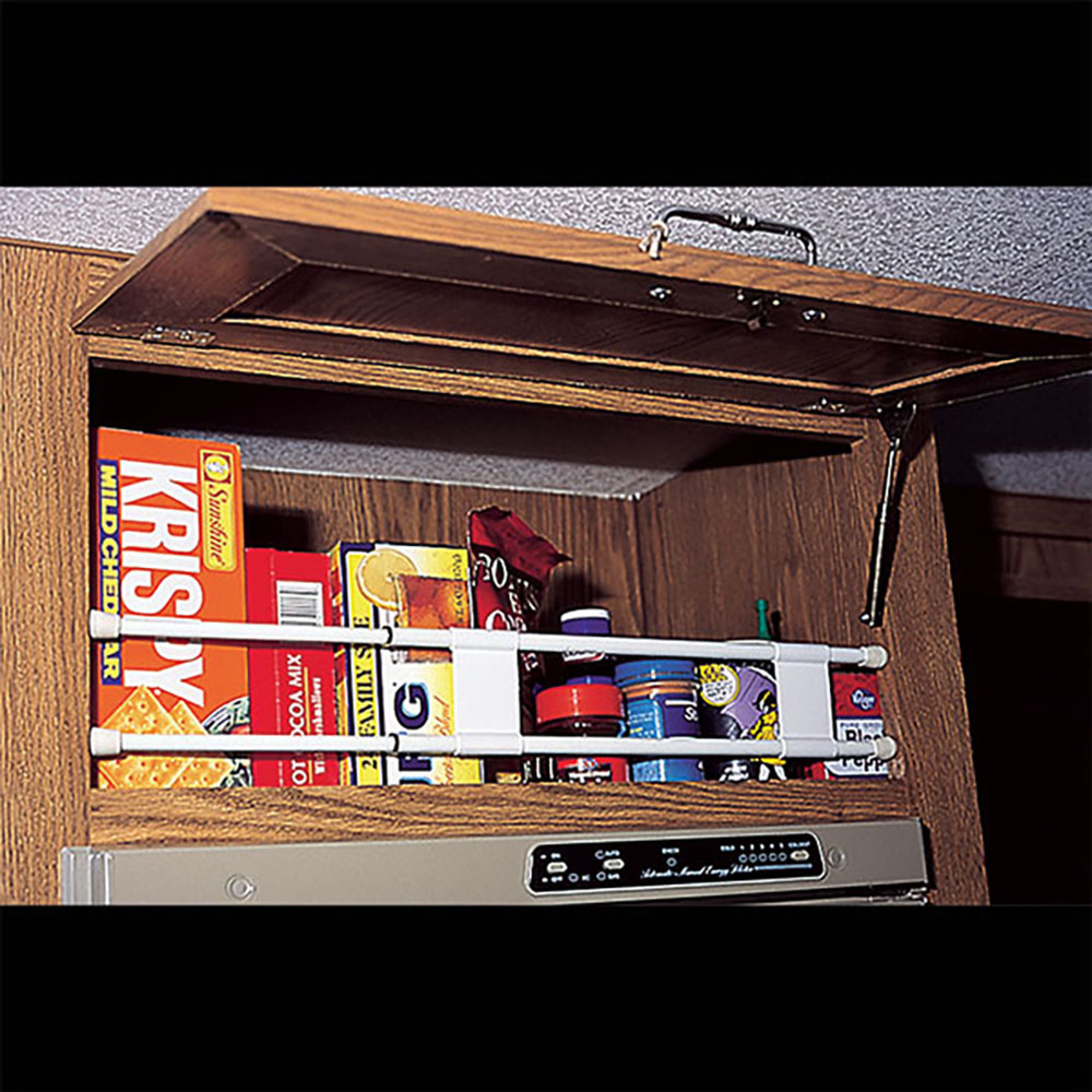 Asta doppia anticaduta da 41 a 71 cm 3