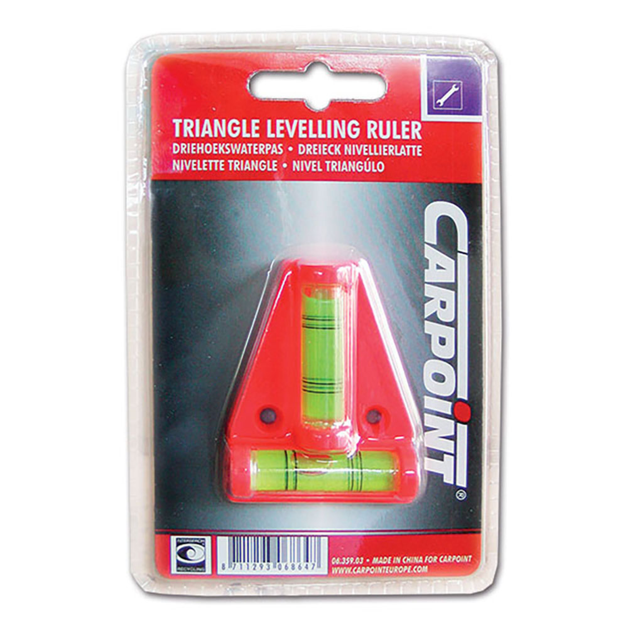 Livella a bolla d'aria- confezione blister 1