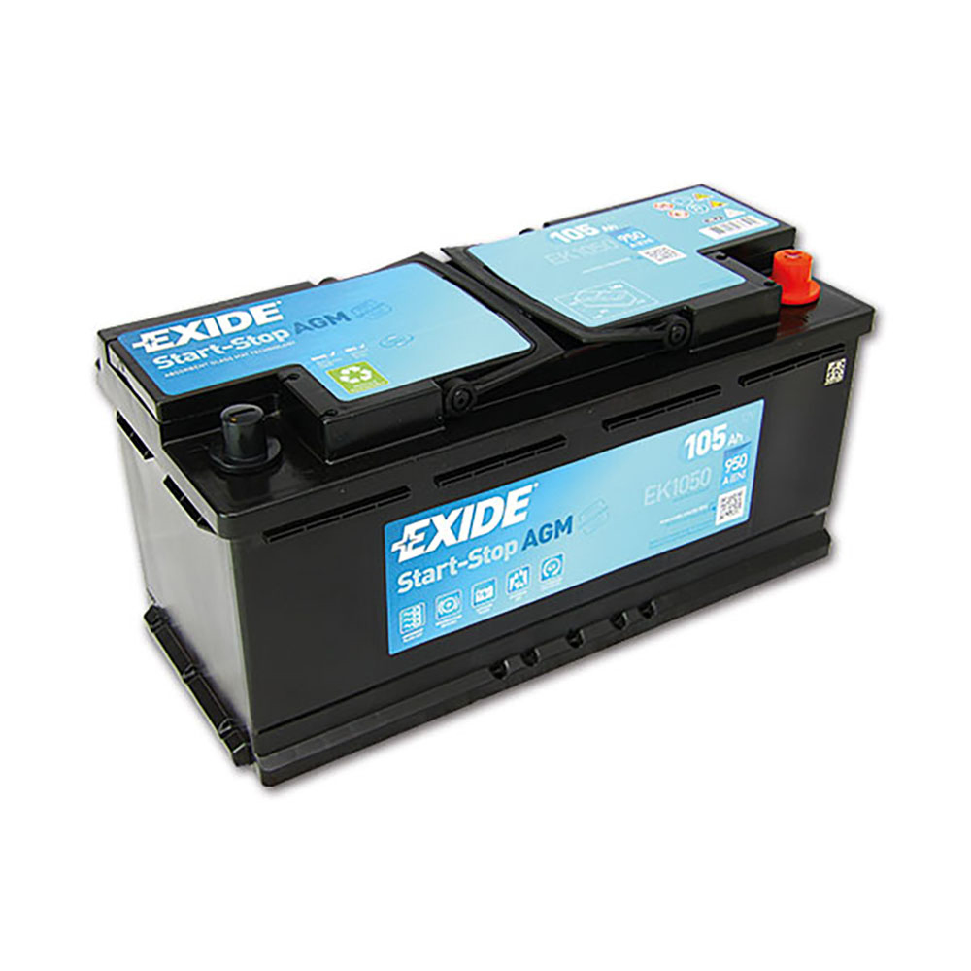 Batteria Exide AGM - 12V / 105 A 1