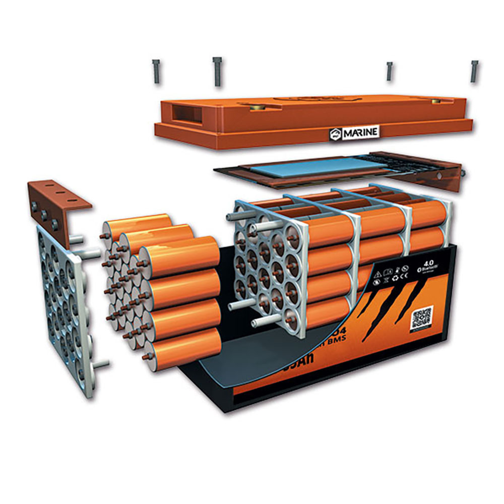 Batteria Liontron Marine con BMS • 12,8 V / 55 A 3