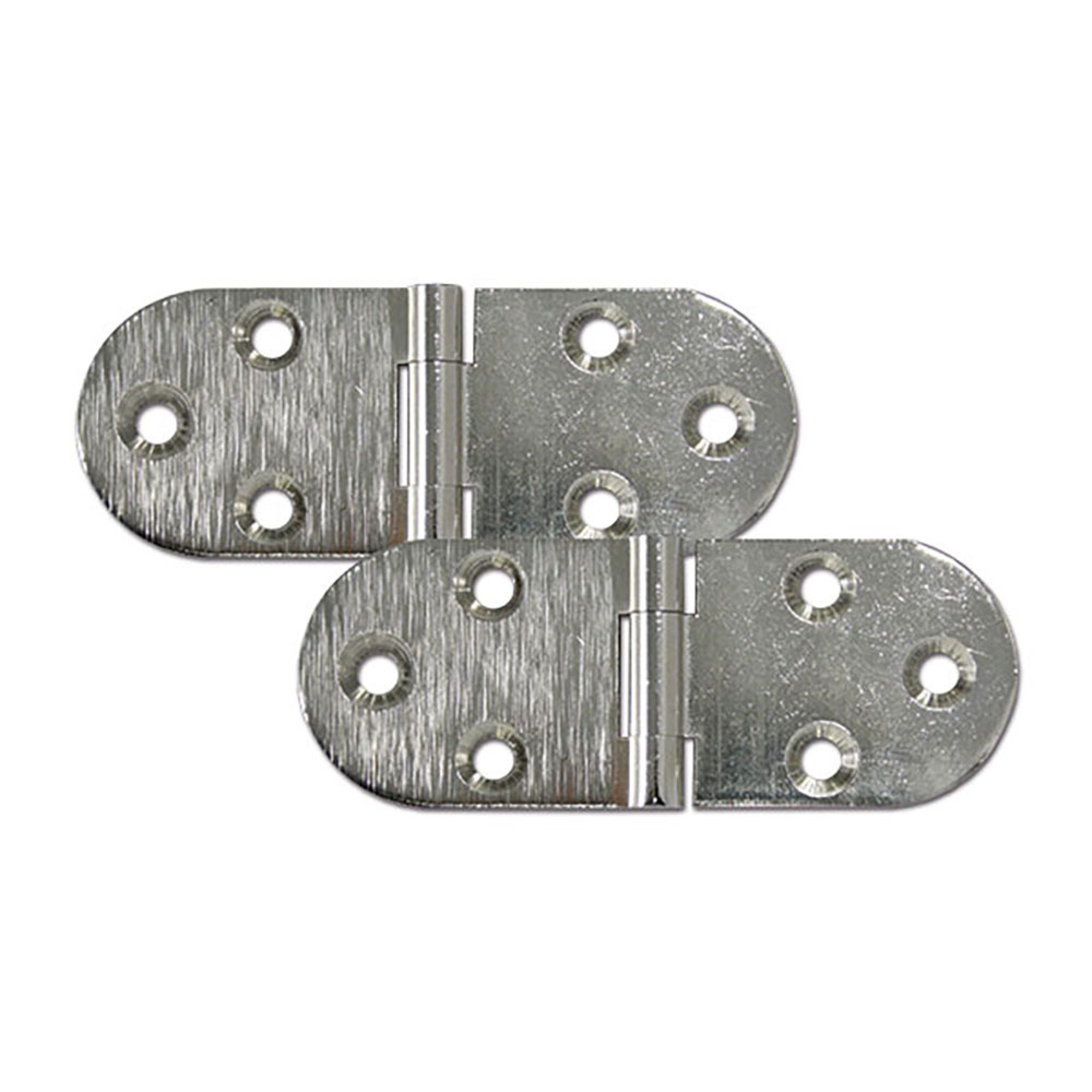 2 cerniere a biscotto cromo - blister 2