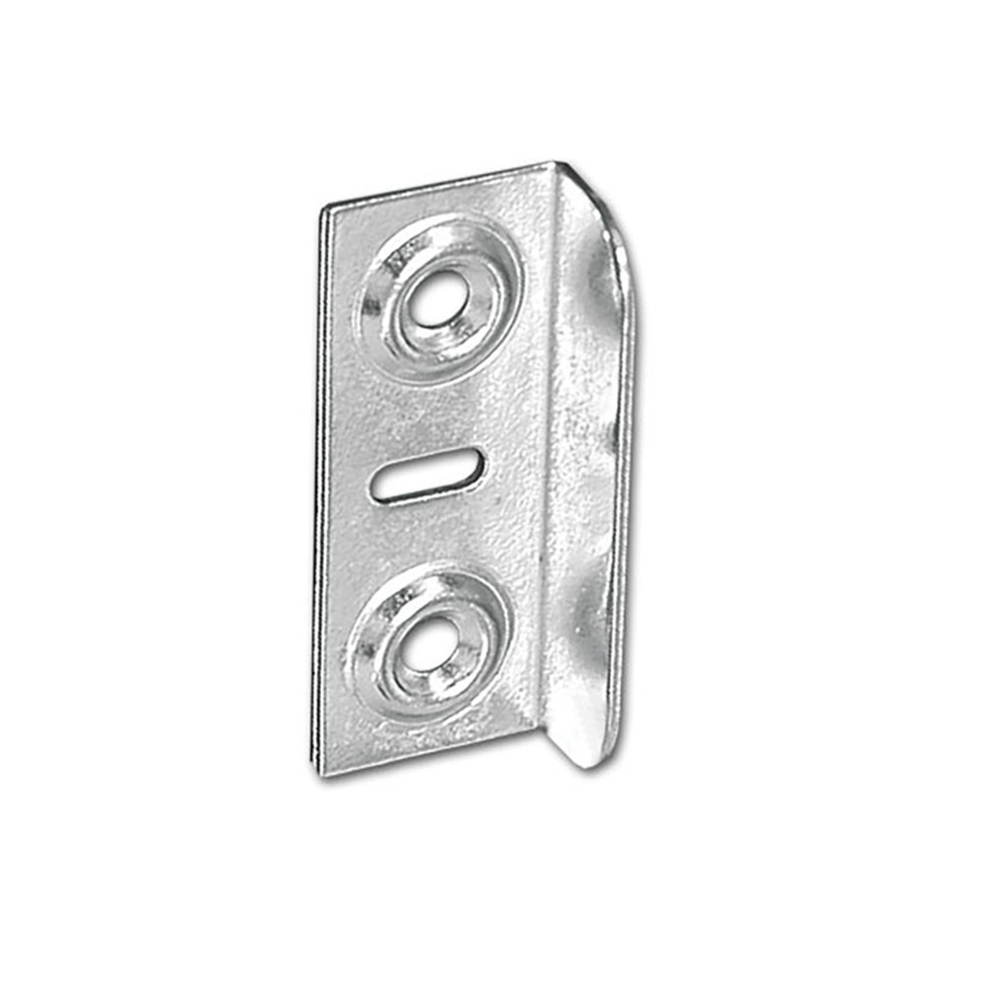 Contropiastra in acciaio nichelato • blister 2