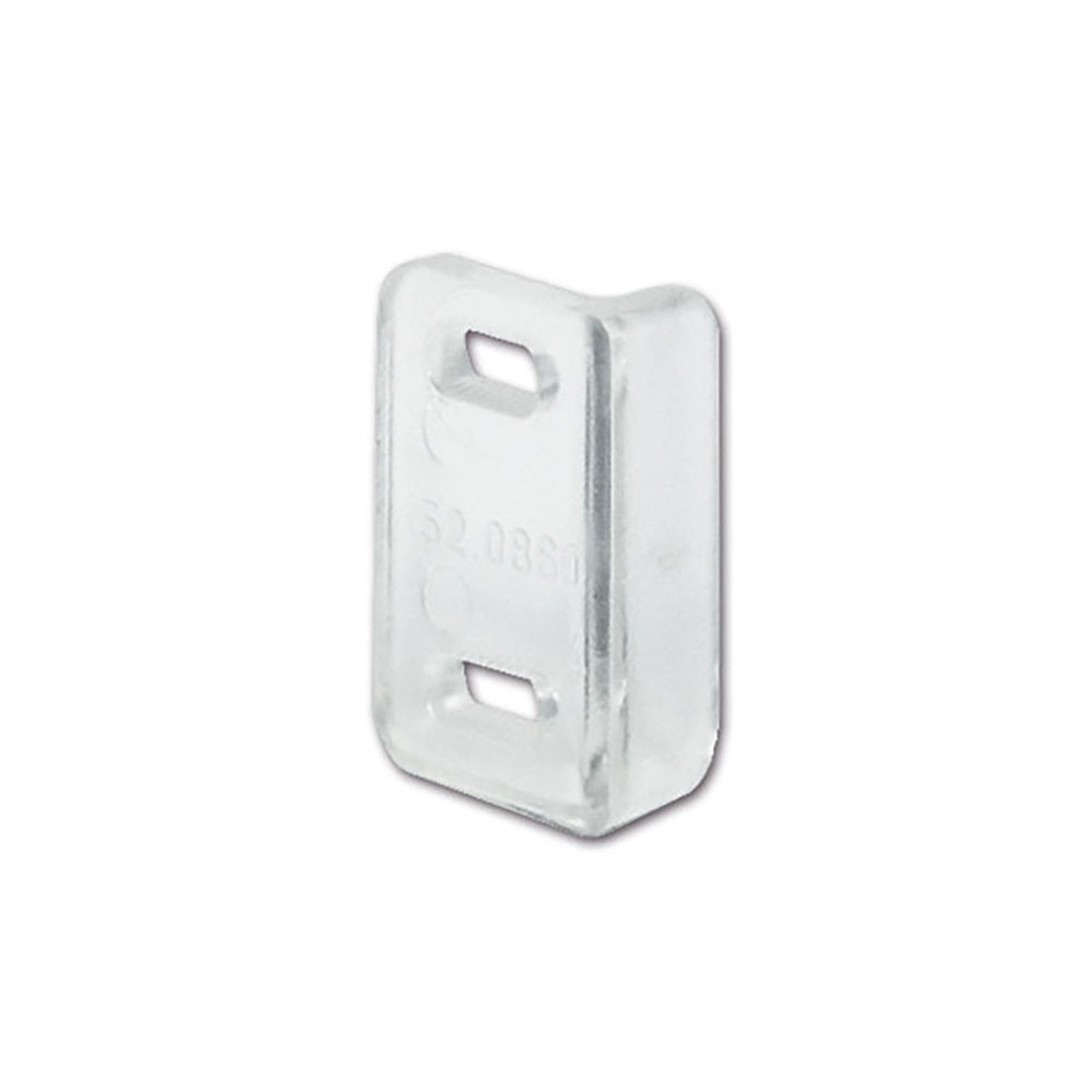 Contropiastra in plastica trasparente • blister 3