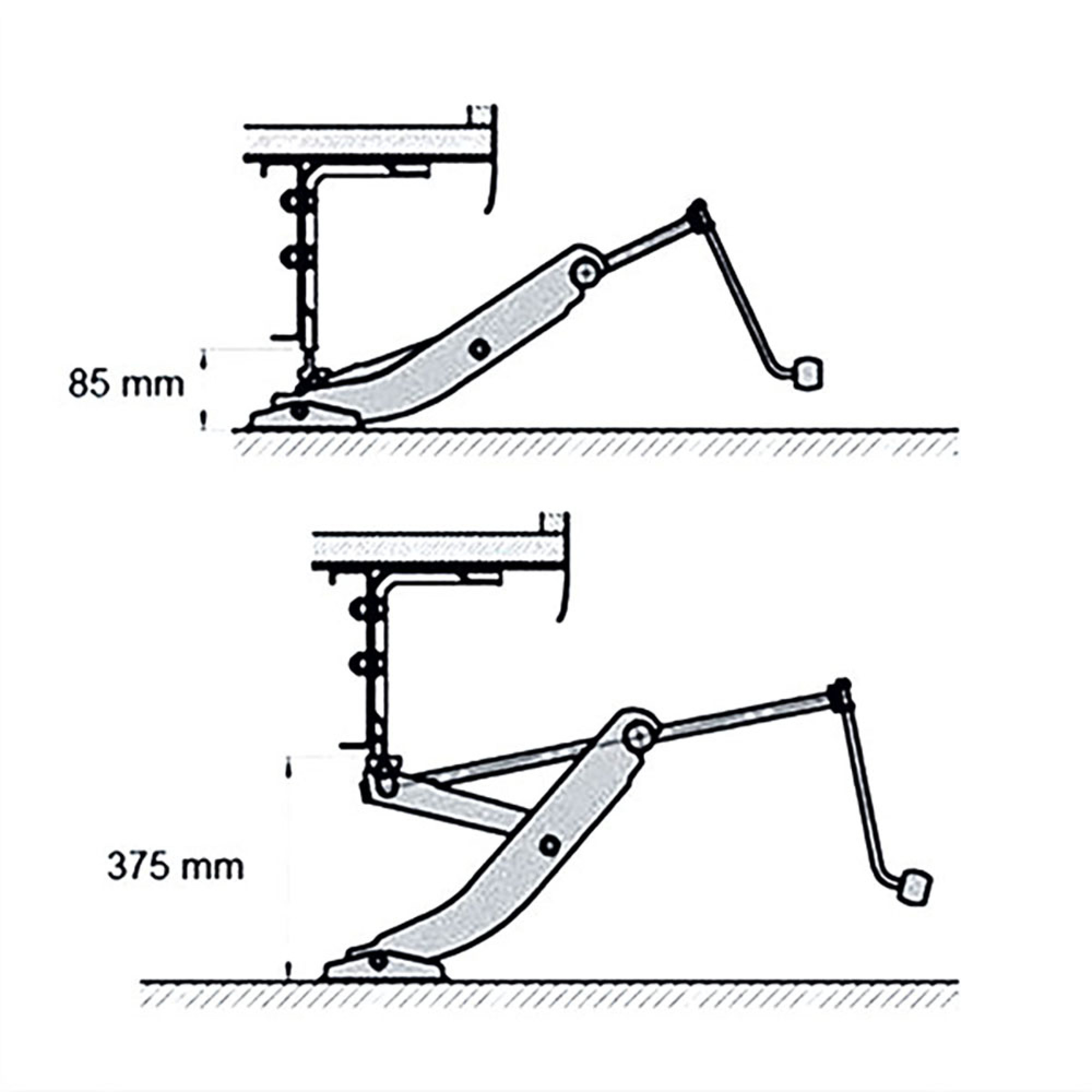 Cric con scatola e staffe 3
