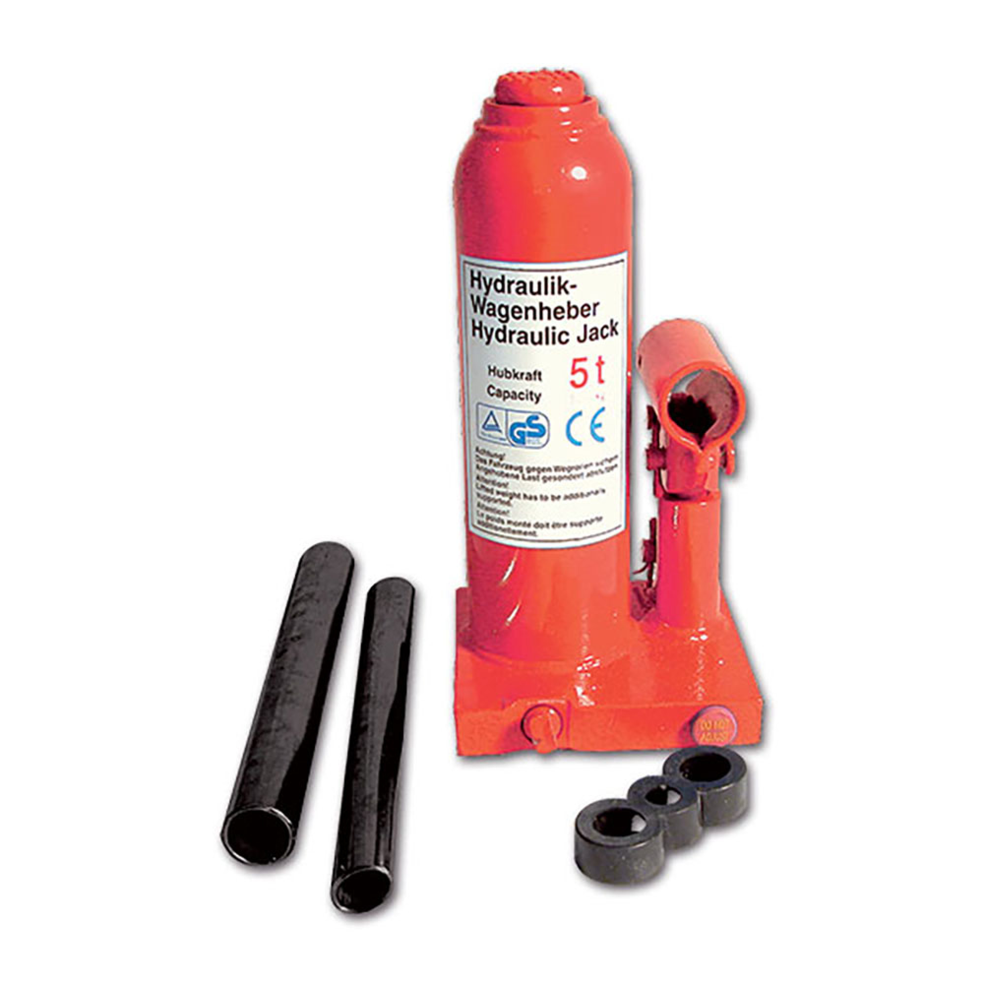 Cric idraulico da 5000 kg 198/413 mm 1