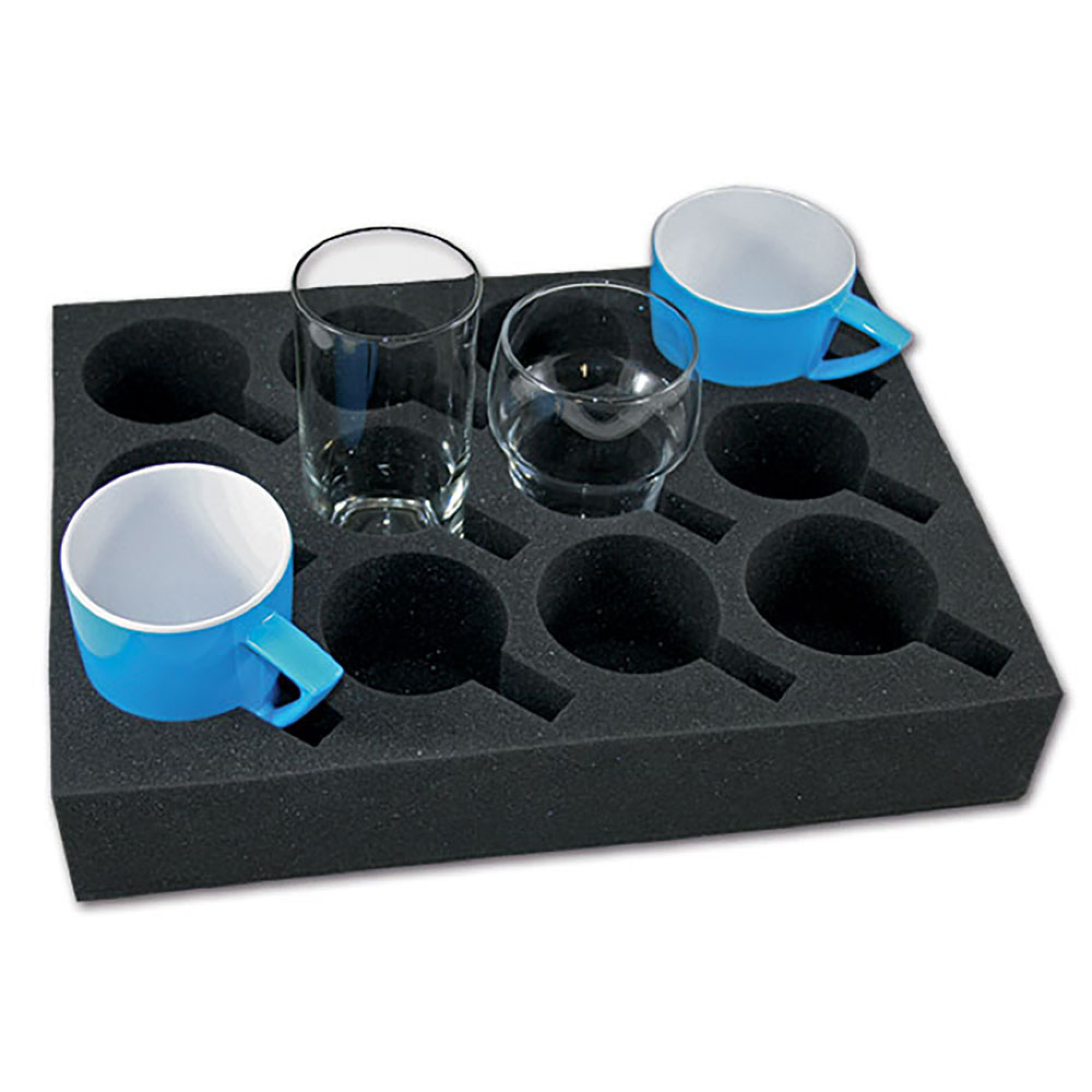 Ferma/proteggi bicchieri in schiuma 1