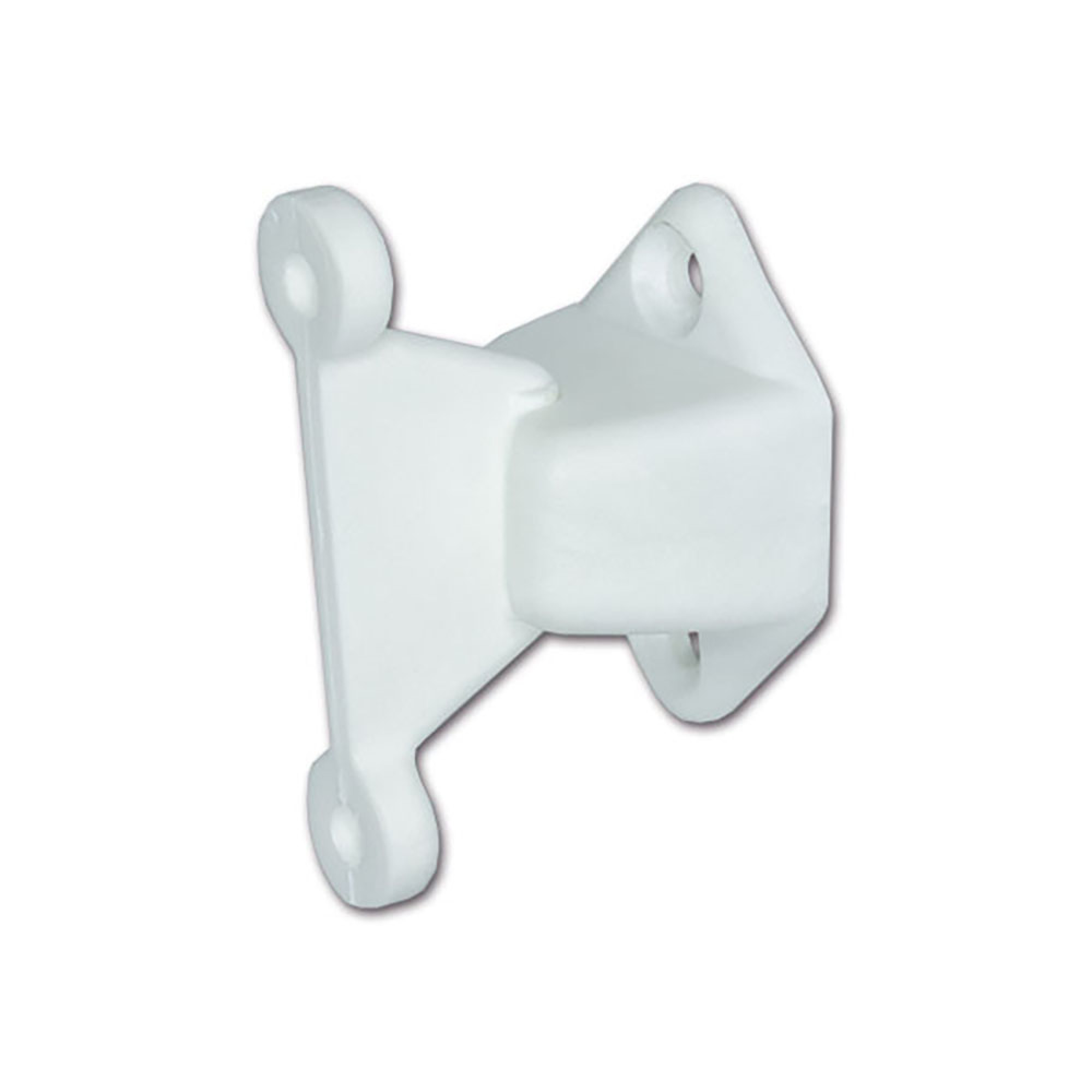 Fermaporta esterno bianco - blister 1 pezzo 2