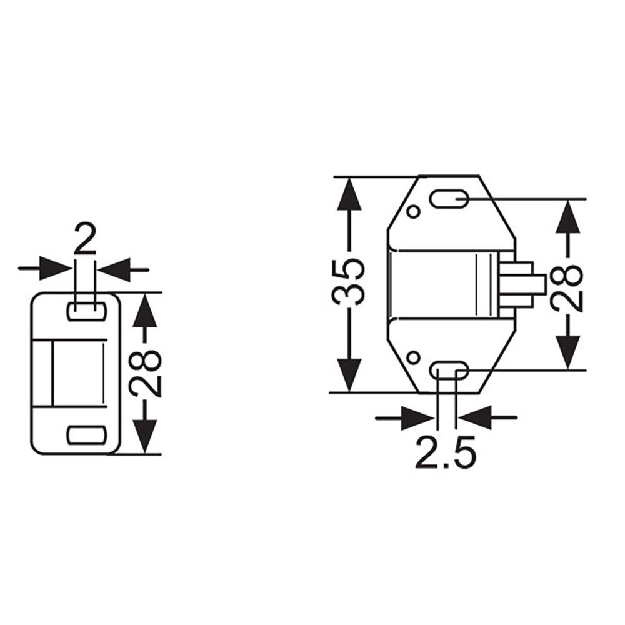 Ferma antine a rotella - blister 3