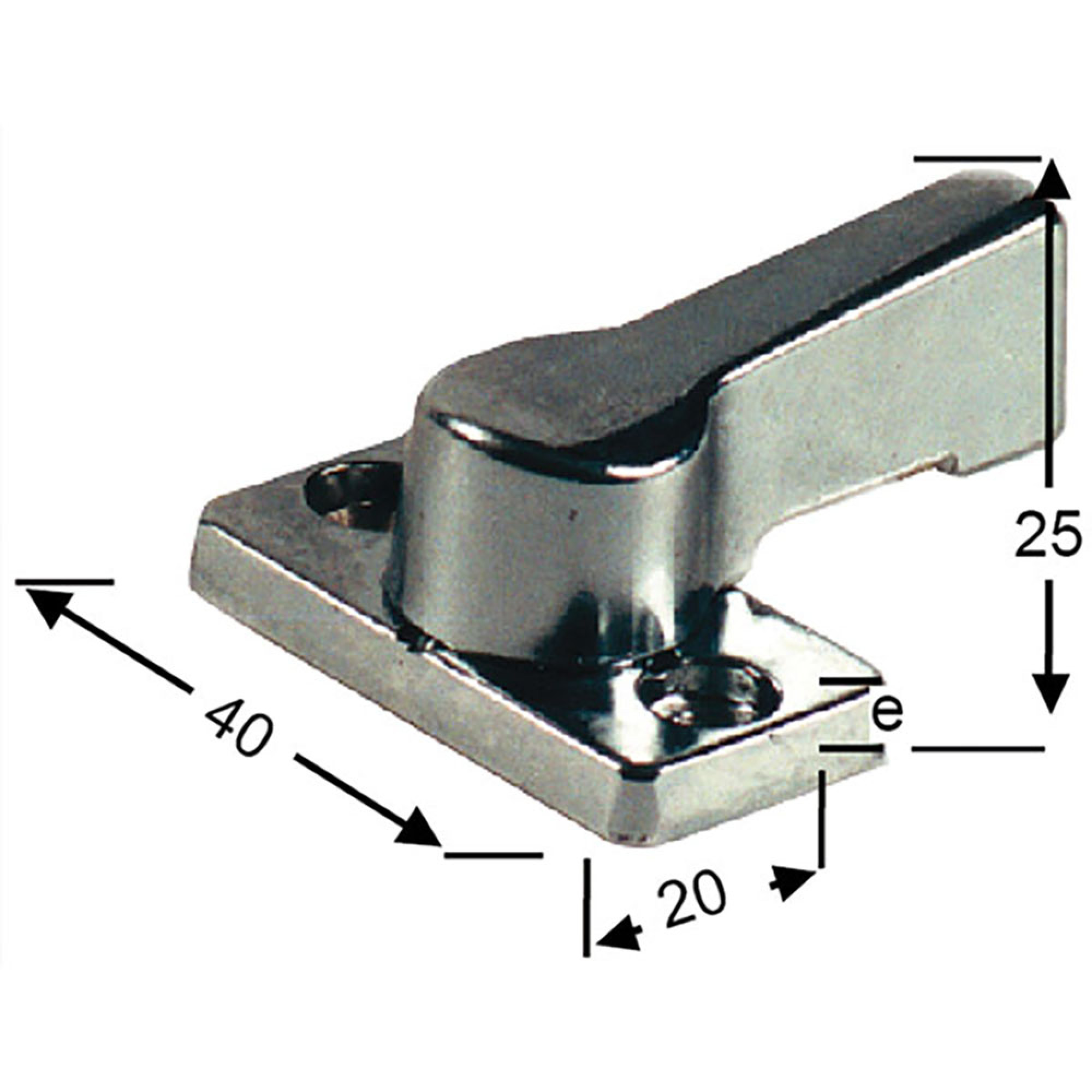 Fermaporta a scuderia zama 4 mm blister 3