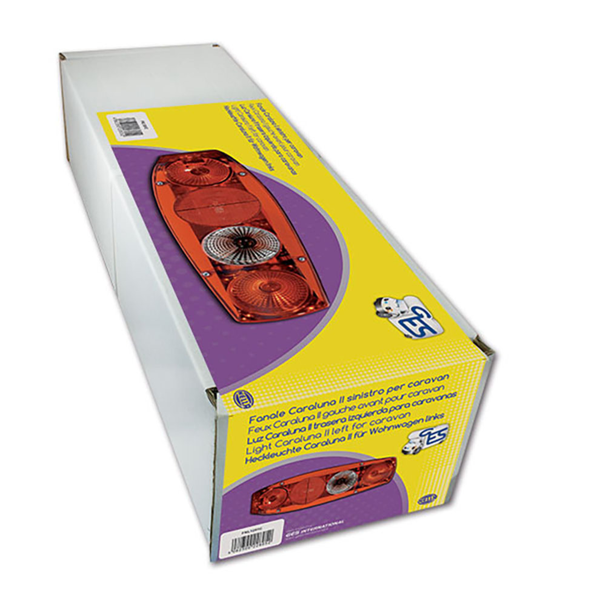 Fanale Caraluna II camper sinistro scatola 1