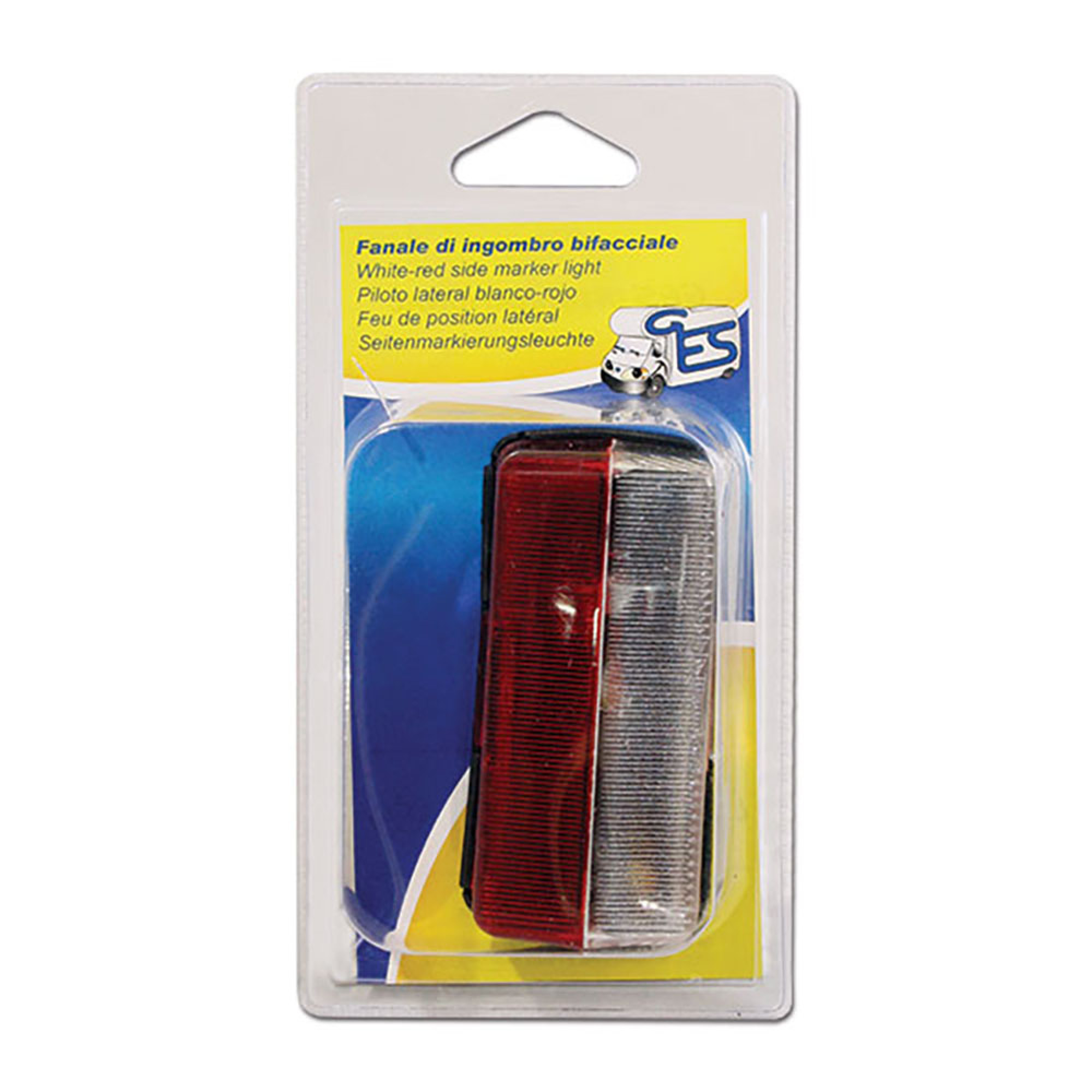 Luce ingombro bifacciale 1