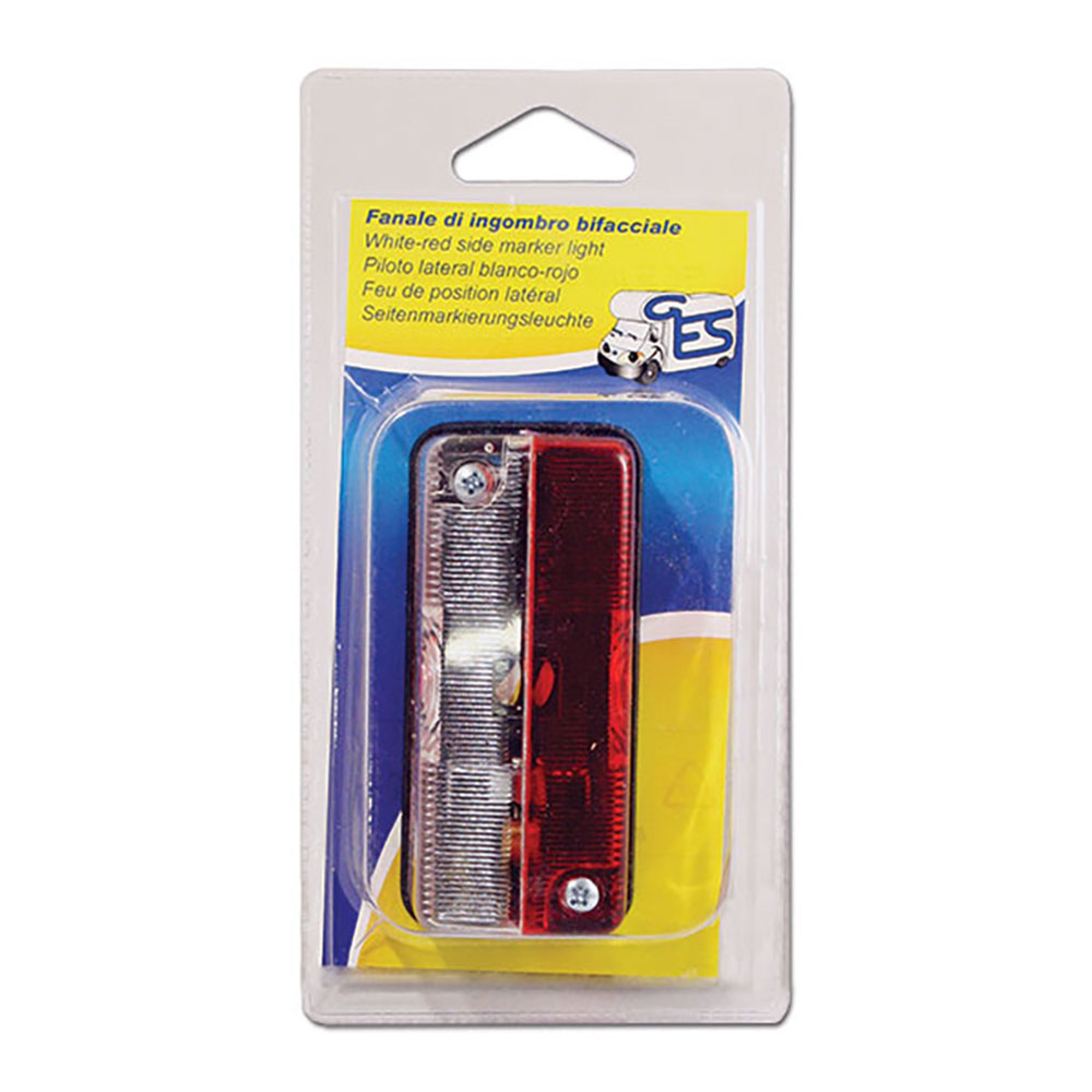 Luce ingombro bifacciale 1