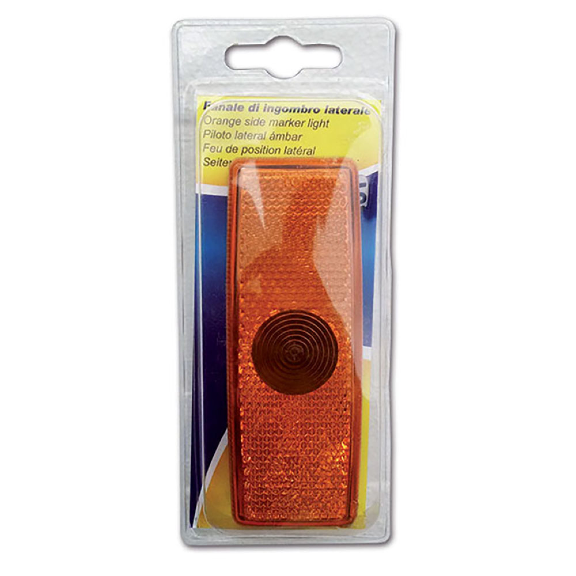 Luce ingombro arancio rettangolare 1