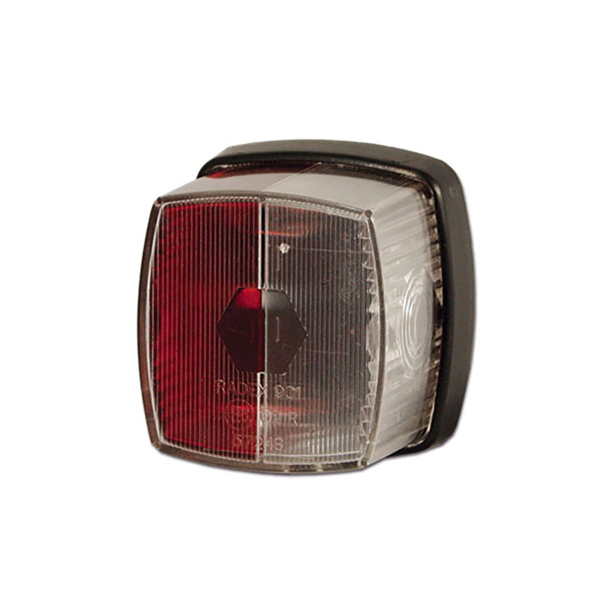 Luce ingombro bifacciale quadrata 2