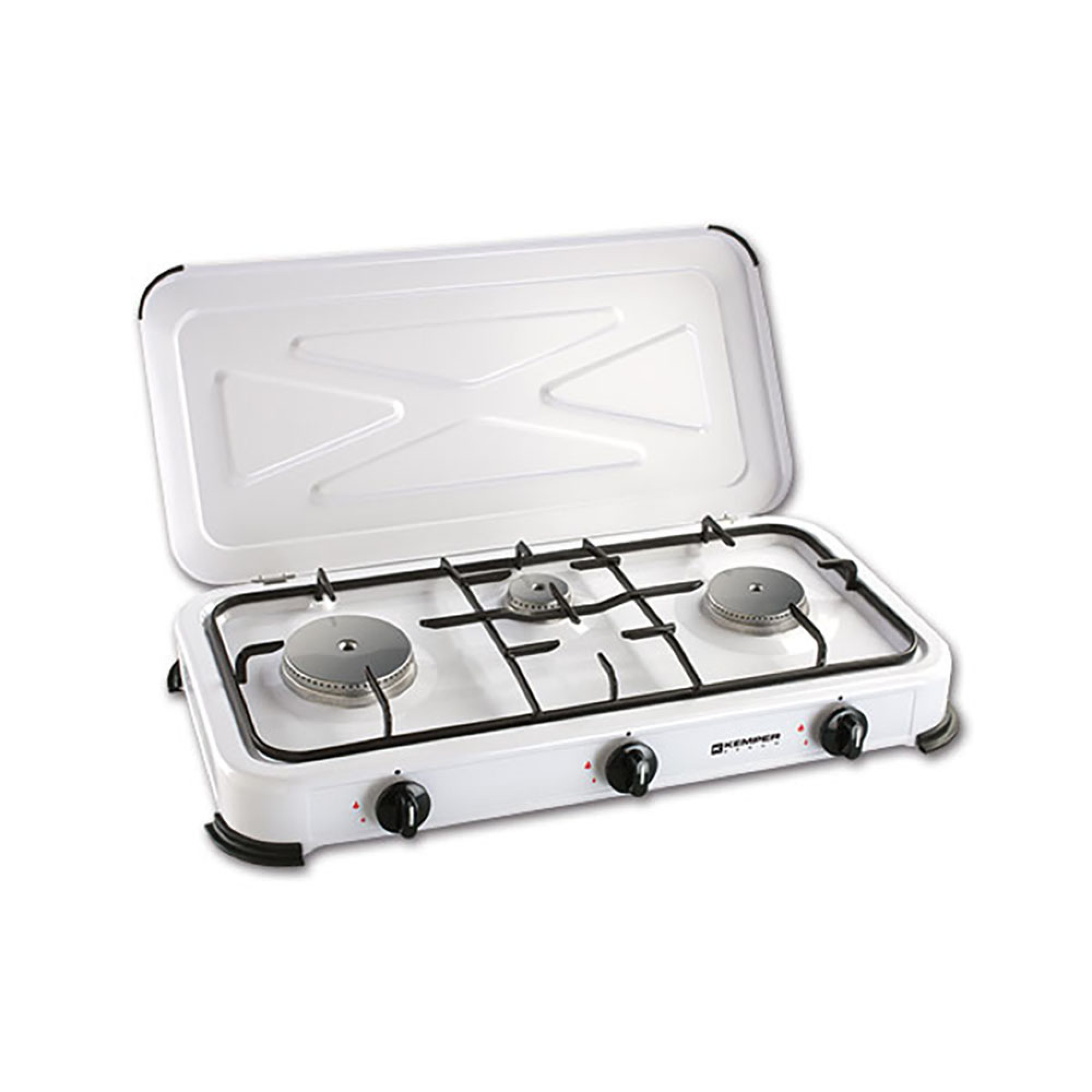 Fornello smaltato GPL a 3 fuochi 1