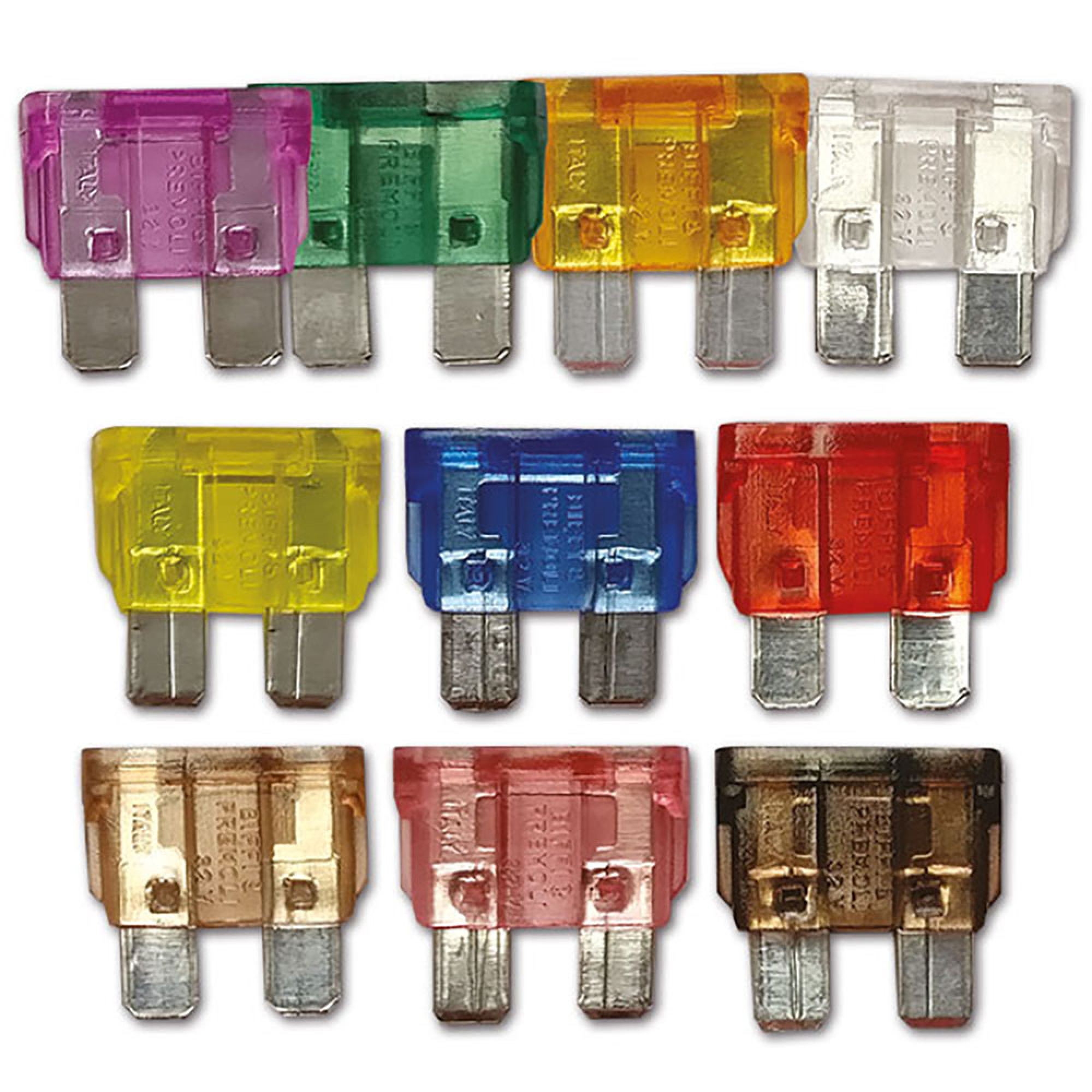 Kit di 10 fusibili Unival 2