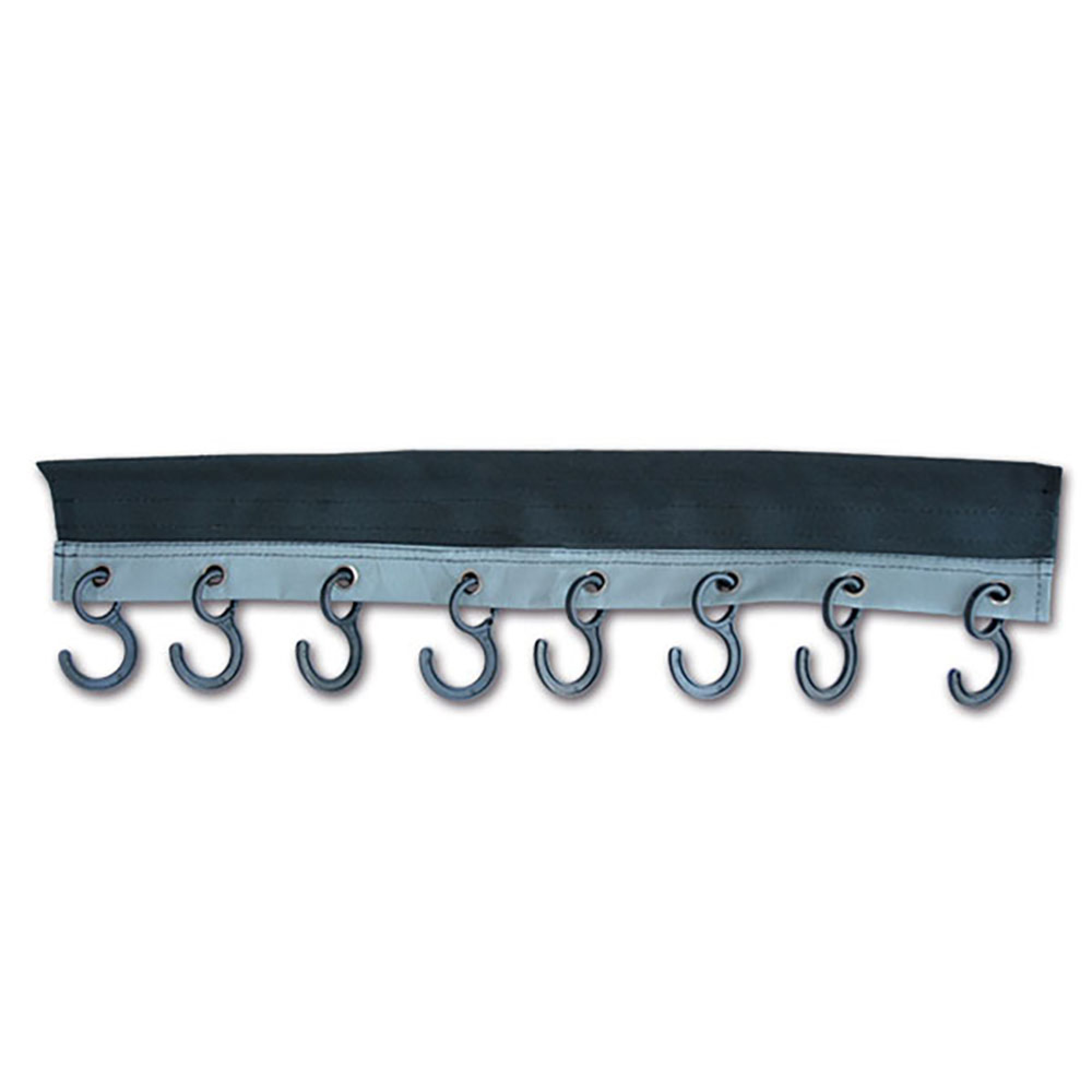 8 ganci con fissaggio a velcro 1