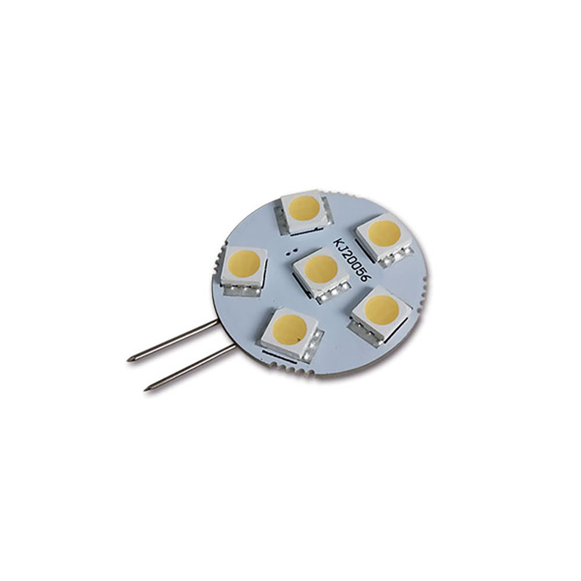 Lampadina G4 6 LED - bianca calda / blister 2