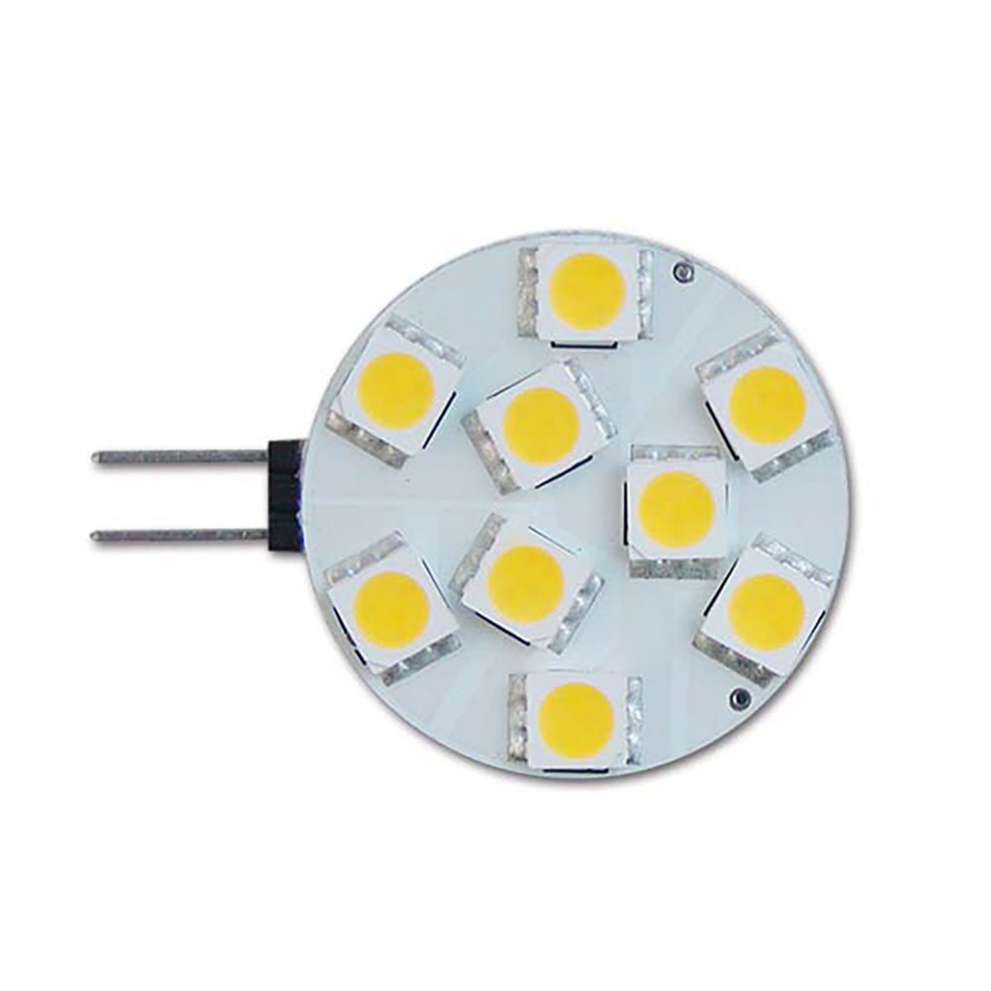 Lampadina G4 9 LED - bianca calda / blister 2