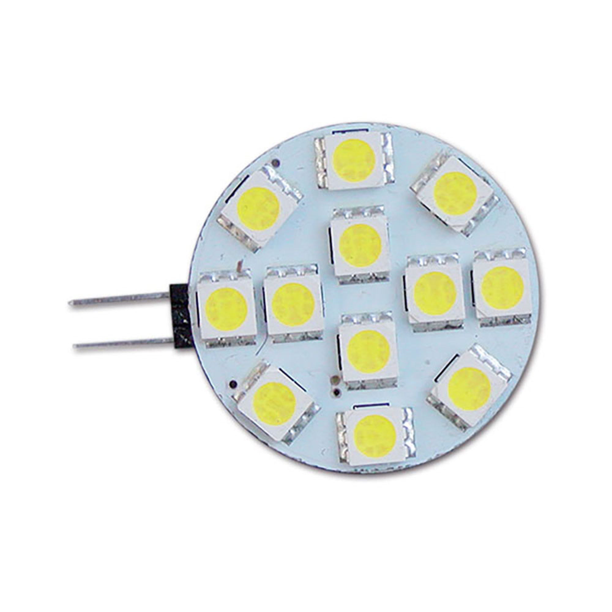 Lampadina G4 12 LED - bianca calda / blister 2